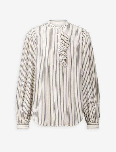 Blouse Fa - WHITE STRIPES