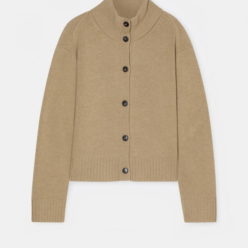 Cardigan Col Montant