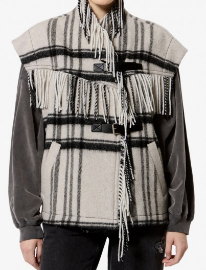 Gilet Ginesa - ECRU BLACK