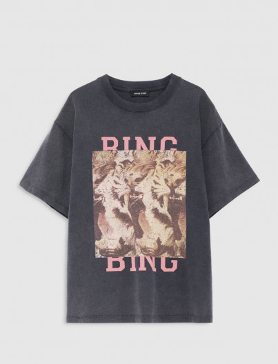 Tee Cade Tiger Bing - BLACK