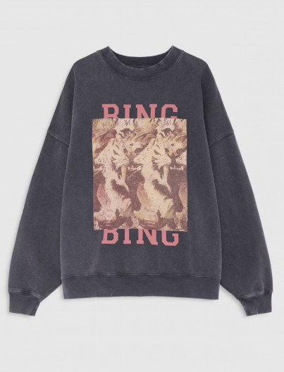 Sweatshirt Miles - BLACK