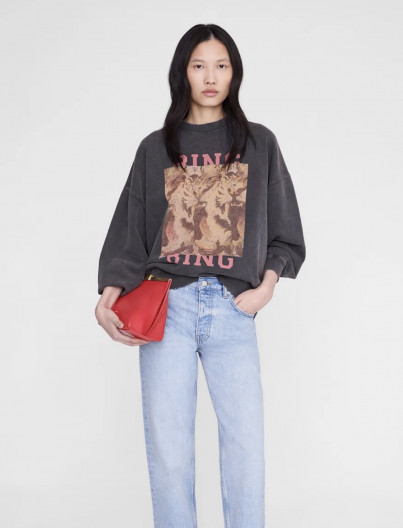 Sweatshirt Miles - BLACK