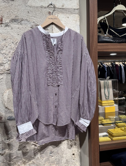 Blouse Maya - PRUNE