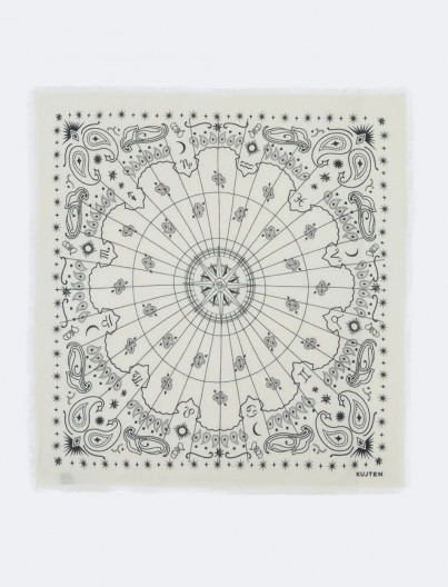 Bandana Hachiko Astro - Blanc