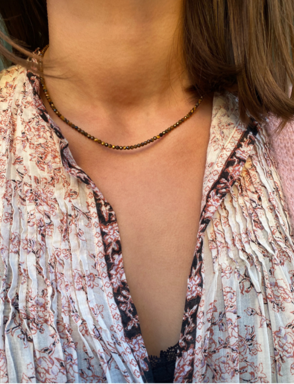 COLLIER FACETTES