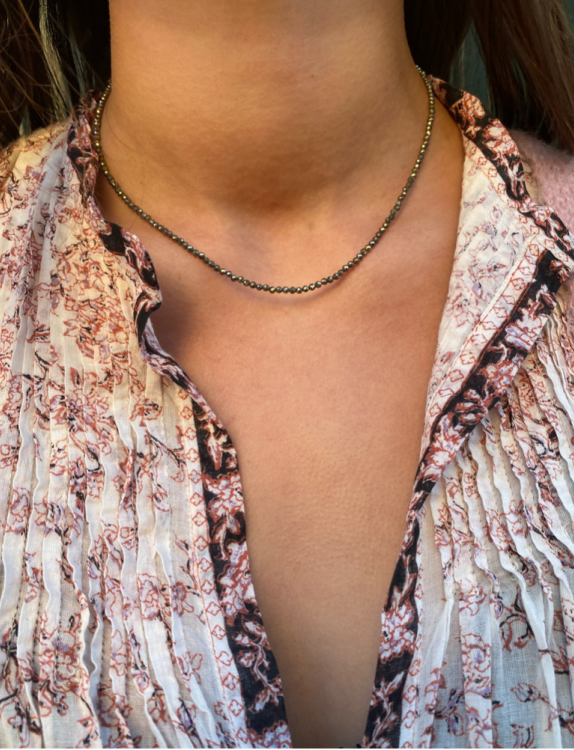 COLLIER FACETTES