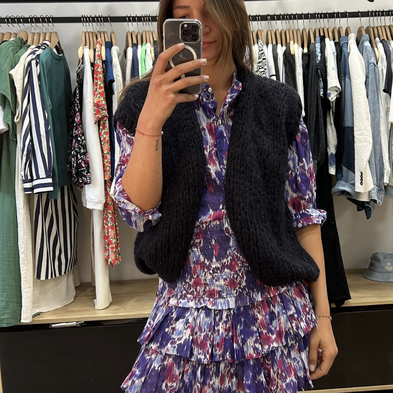 Cardigan Cachemire Soie