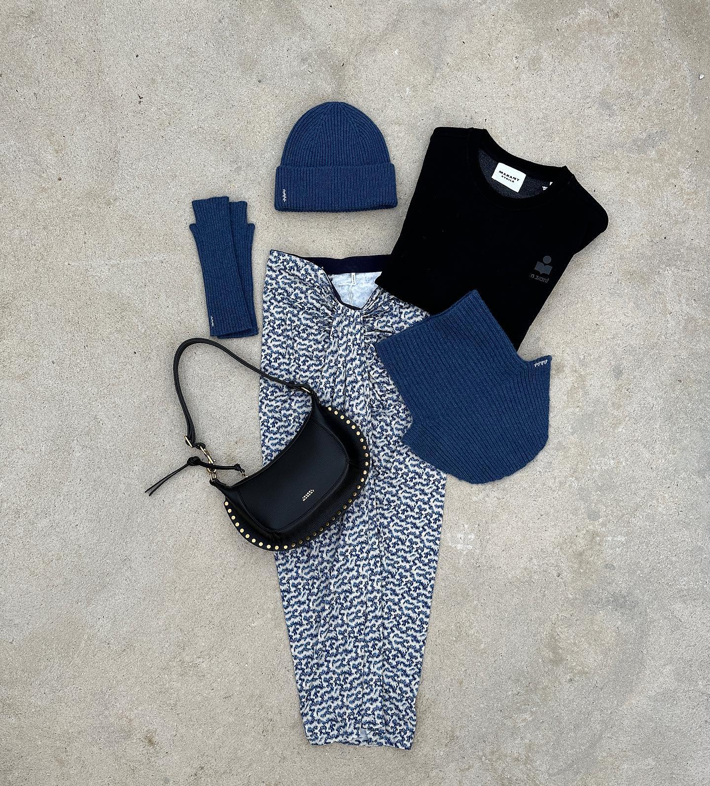 【関税&送料込】Marant Etoile Pants Priska Priska checked high-rise wool pants in grey - Marant Etoile